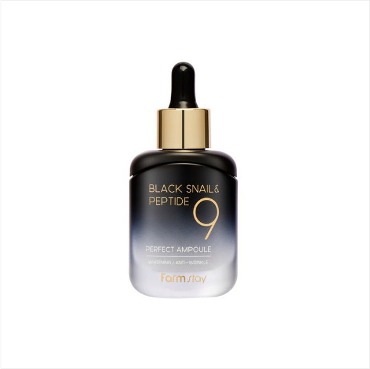 FARMSTAY Black Snail &amp; Peptide 9 Perfect Ampoule